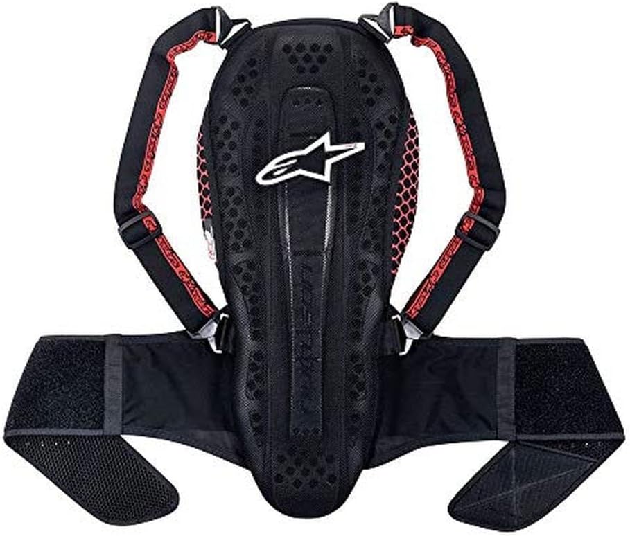 Alpinestars Alpinesrats Nucleon KR-2 Rückenprotektor, XL XL Schwarz Smoke Red, XL Schwarz Smoke Red