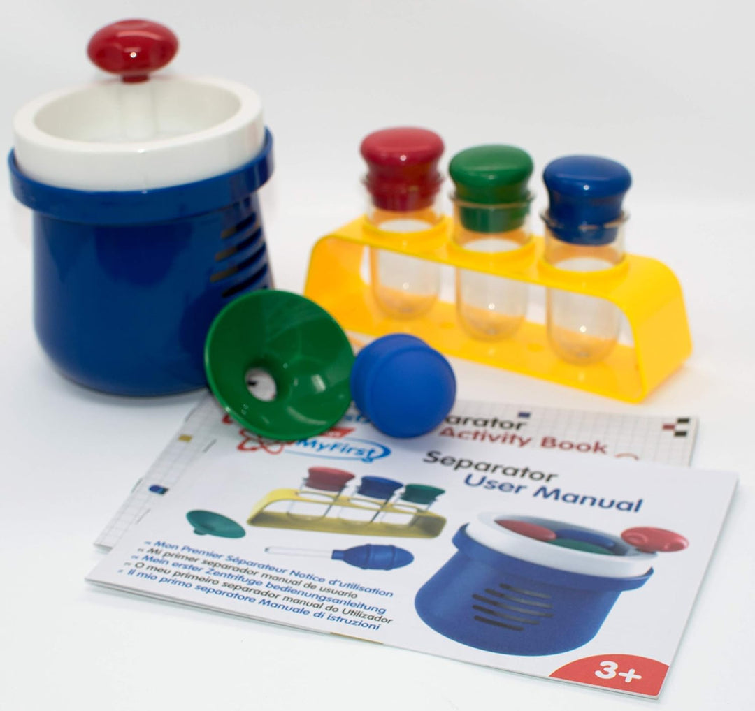 EDU-TOYS Meine erste Zentrifuge – Experimentierkasten für Kleinkinder mit bebildertem Handbuch in de