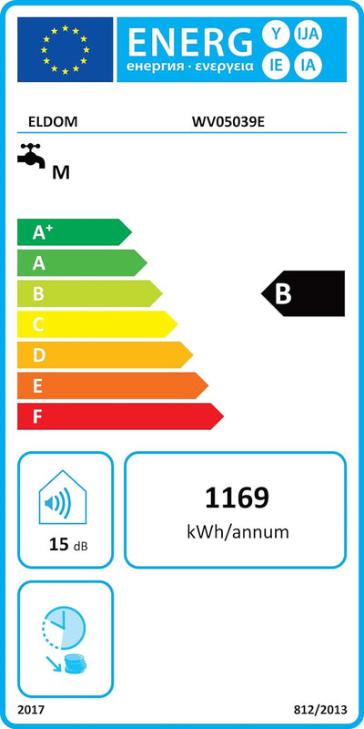 Eldom FAVOURITE 50 Liter Warmwasserspeicher 2 kW. Electronic Control 50L, 50L