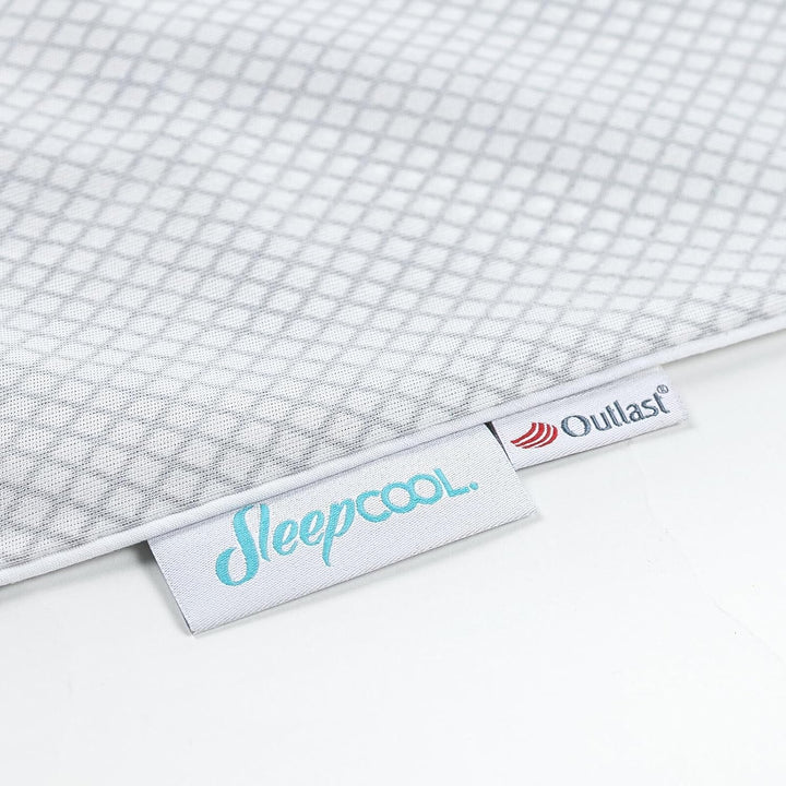 SleepCOOL. Kühlende Kissenhülle 80x80cm COOL.Xtra - Weniger Schwitzen, Weniger Frieren, Besser Schla
