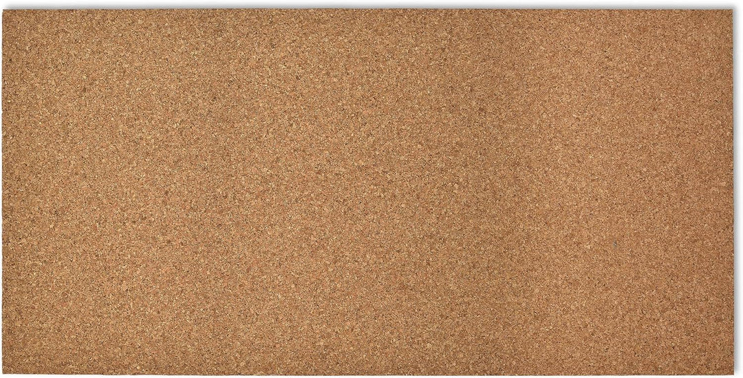 DECOSA Korkplatte 10 mm, unbehandelt, 2 Tafeln à 1 m x 0,5 m x 10 mm (= 1 qm) 02 Stück / 1 QM, 02 St