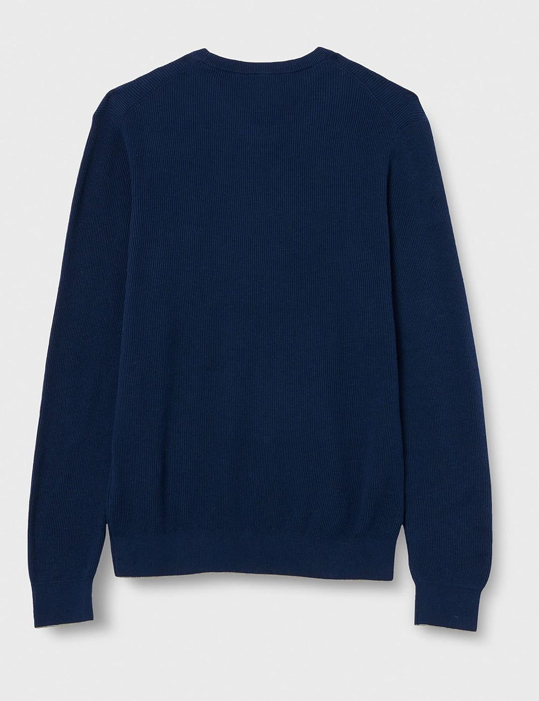 Hackett London Herren Rib Knit Crew Pullover S Blau (Marineblau), S Blau (Marineblau)