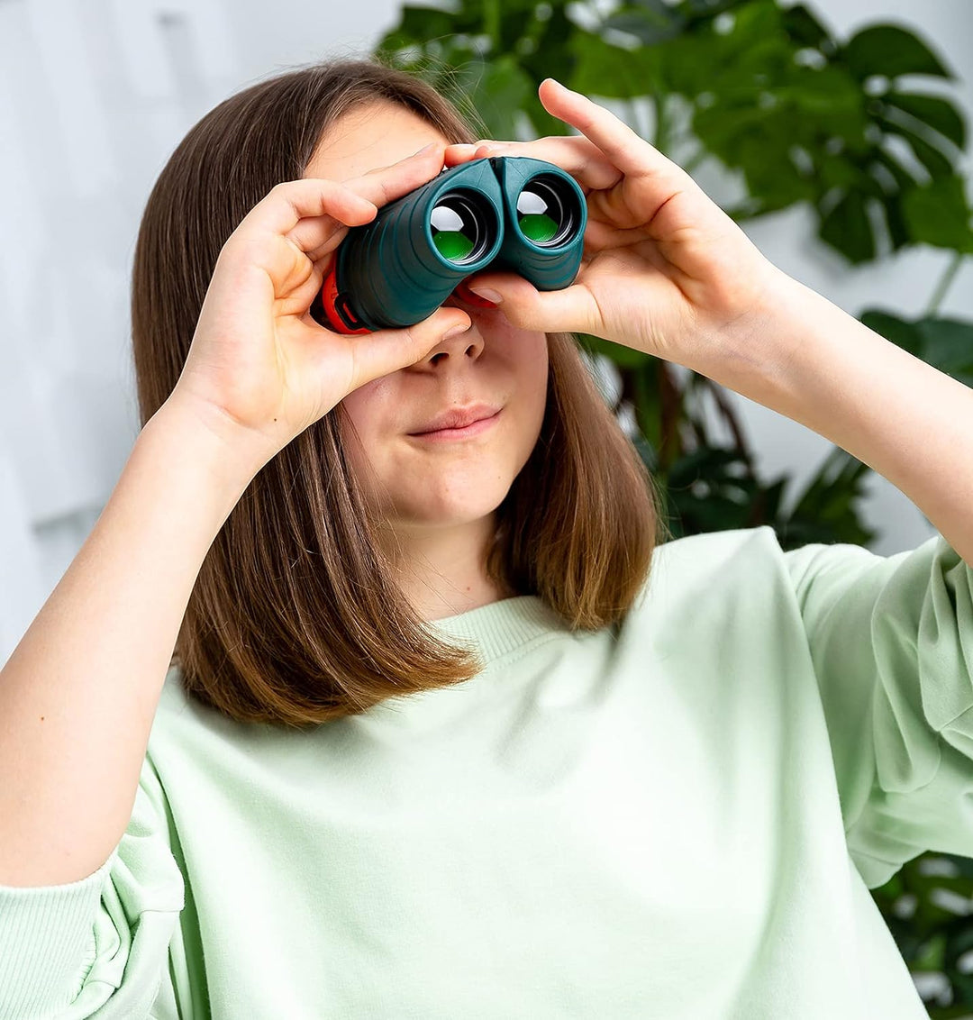 Levenhuk LabZZ B6 Kinderfernglas 10x25 mit Mehrfach Vergüteter Glasoptik für Lern- und Bildungszweck
