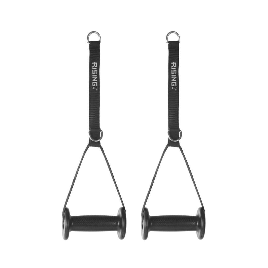Verstellbare Widerstandsband-Griffe - Robuste Workout-Griffe mit rutschfesten Gummigriffen & flexibl