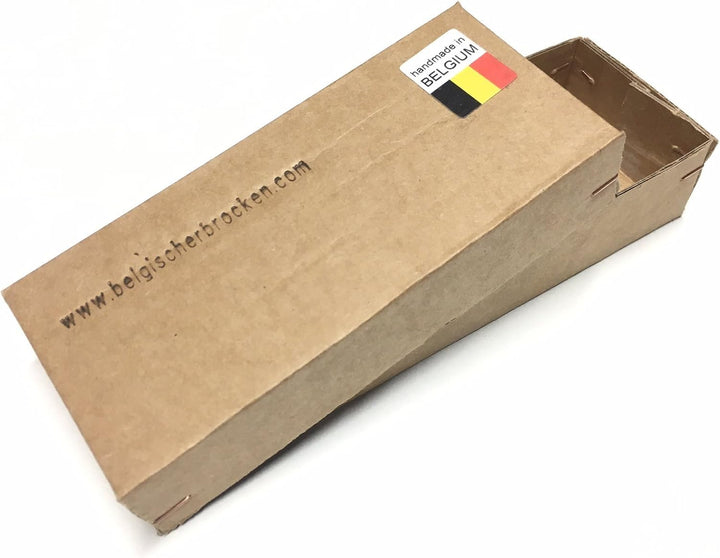 GELBER BELGISCHER BROCKEN original I Schleifstein für Messer & Werkzeug I Wetzstein für extra feinen