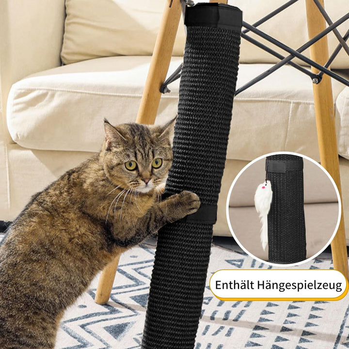 JanYoo 2 Stück Katze Kratzschutz Katzenkratzmatte Möbelschutz Pet Tischbein Katzenkratzer Kratzmatte