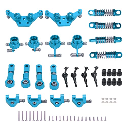 VGEBY RC-CVD-Antriebswellen-Set, Vorderer Hinterer Lenkungsbecher aus Metall, RC-Auto-Upgrade-Teile