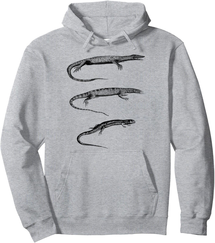 Haustier Eidechsen Pullover Hoodie