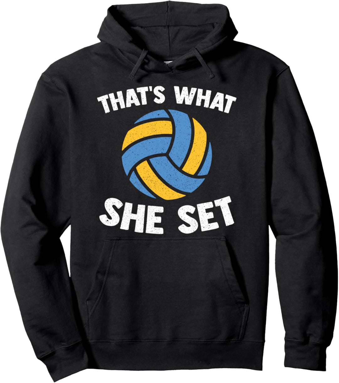 Volleyballer Volleyballspieler Volley Vball Beach Volleyball Pullover Hoodie