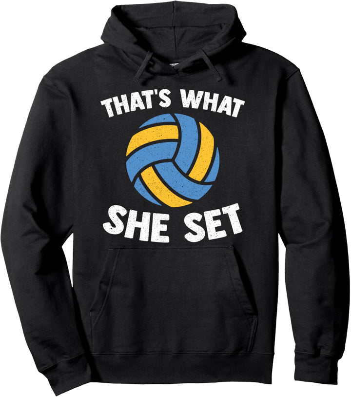 Volleyballer Volleyballspieler Volley Vball Beach Volleyball Pullover Hoodie