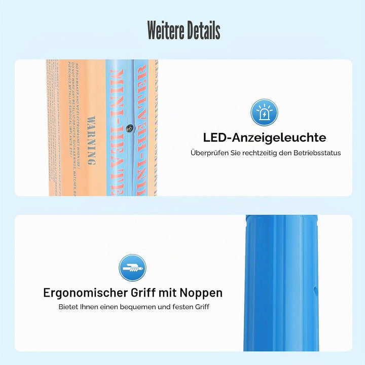 Induktionsheizgerät mit 6 Starren Spulen,2 Flexiblen Spulen,1100W kfz Induktionsheizer 5-40 Sekunden
