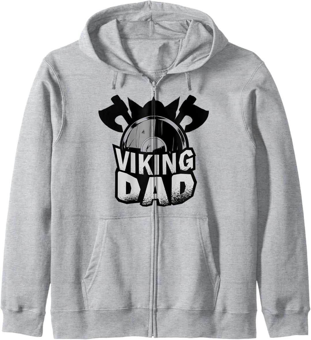 Lustiger glücklicher Vatertag des Viking Dad Kapuzenjacke