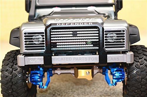 GPM for Traxxas TRX-4 Trail Defender Crawler Aluminum Front Bumper with Winch Plate (On-Road Street