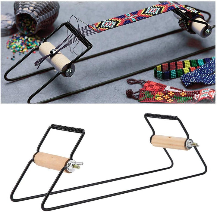 Weben Perlen Set, DIY Handgemachte Strickperlen Kit Schmuck Armbänder für Anfänger