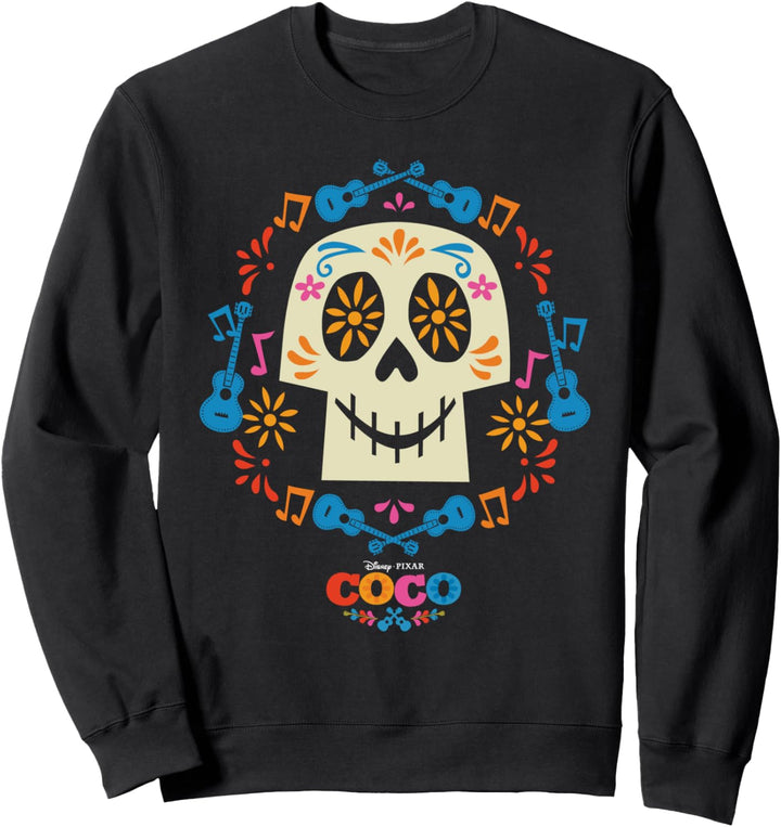 Disney and Pixar's Coco Papel Picado Sugar Skull Sweatshirt