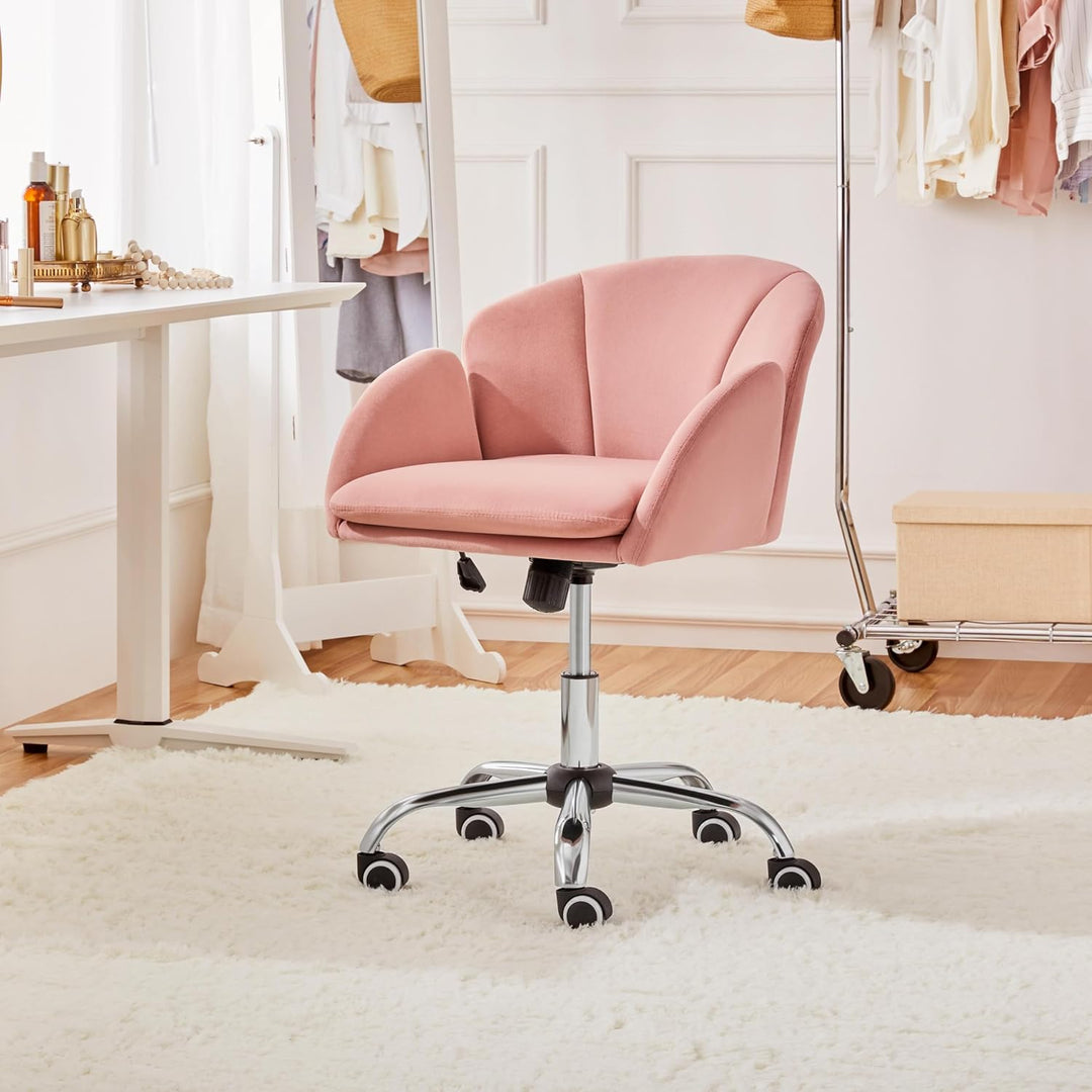 Yaheetech Schreibtischstuhl Ergonomisch Bürostuhl bis 136 kg Belastbar, Drehstuhl Höhenverstellbar C