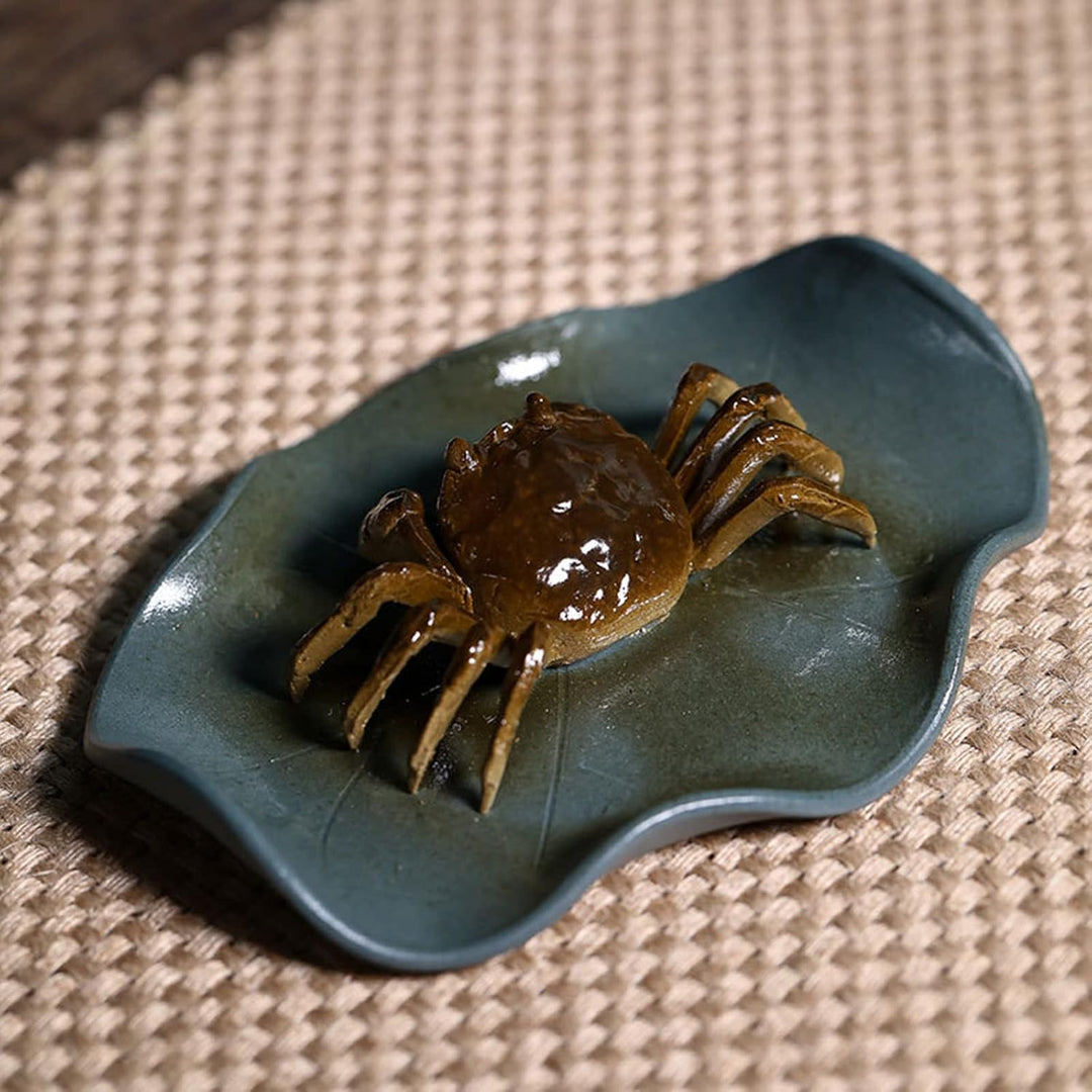 Tea Pet Color Changing Crab Change Color Cute Tea Pet Can Change Color Zisha Kungfu Tea Table Tearoo