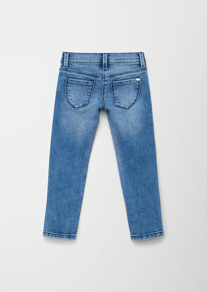 s.Oliver Mädchen Jeans 104 55z6, 104 55z6
