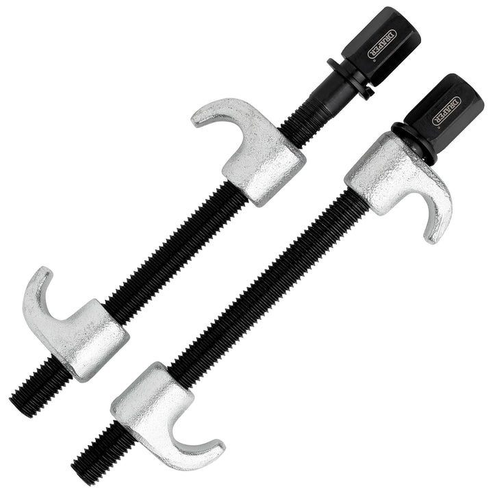 Draper 14173 Federspanner 2 Stück, Silber