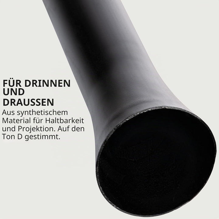 MEINL Percussion Synthetik Didgeridoo - schwarz (SDDG1-BK)