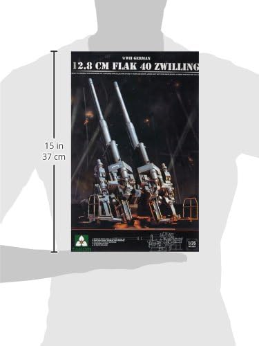 TAKOM TAK-2023 - Modellbausatz 12.8 cm Flak 40 Zwilling