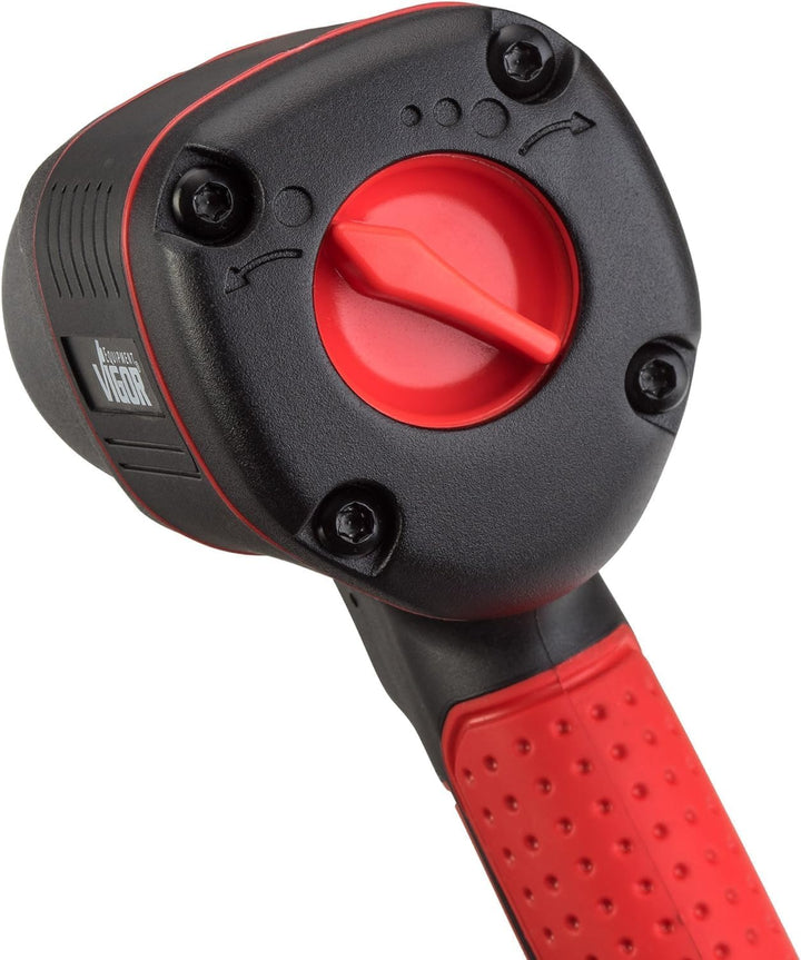 ViGOR V4800 Schlagschrauber Druckluft - max. Lösemoment 1200 Nm, Vierkant 12,5 mm (1/2 Zoll) - vibra