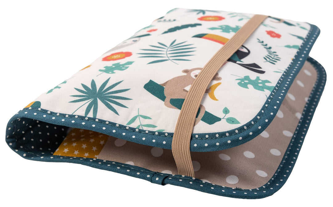 ULLENBOOM ® Windeltasche für unterwegs (Made in EU) - Wickeltasche für bis zu 3 Windeln, Feuchttüche