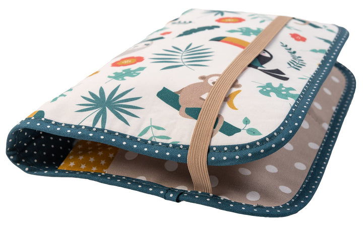 ULLENBOOM ® Windeltasche für unterwegs (Made in EU) - Wickeltasche für bis zu 3 Windeln, Feuchttüche