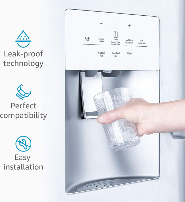 AQUACREST 257760 Kühlschrank Wasserfilter, Kompatibel mit CNRAH-257760, 125950, NR-B53V1 NR-B53V1-WB