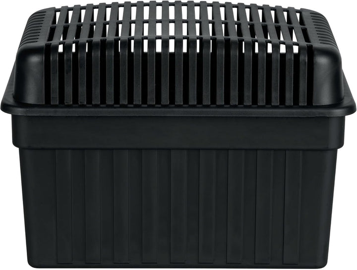 WENKO Feuchtigkeitskiller, Luftentfeuchter mit 1 kg Granulat-Block, passend für Bad, Garage, Keller,