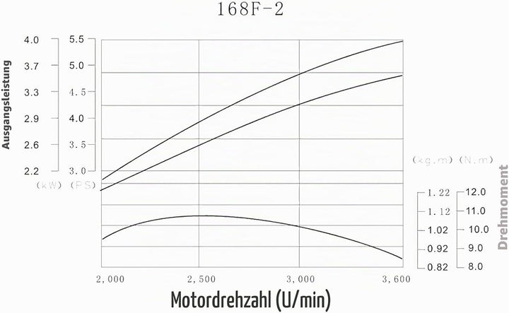 LIFAN 168 Benzinmotor 4,8 kW 6,5 PS 196 ccm mit Ölbadkupplung und Reduktionsgetriebe 2:1 Kartmotor