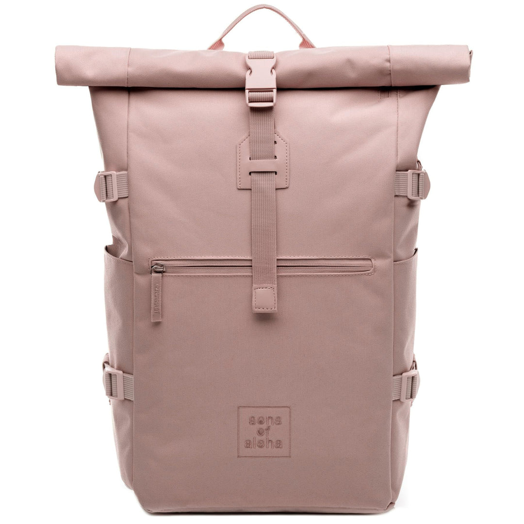 SONS OF ALOHA Rucksack KANE Roll-Top Kurierrucksack XL gross - PET recycelt, wasserabweisend - Wande
