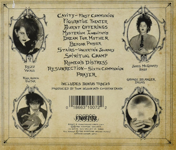 Only Theatre Of Pain, Audio-CD