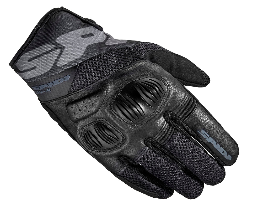 SPIDI Flash-R Evo Textilhandschuh, Schwarz, Grösse 3XL, 3XL
