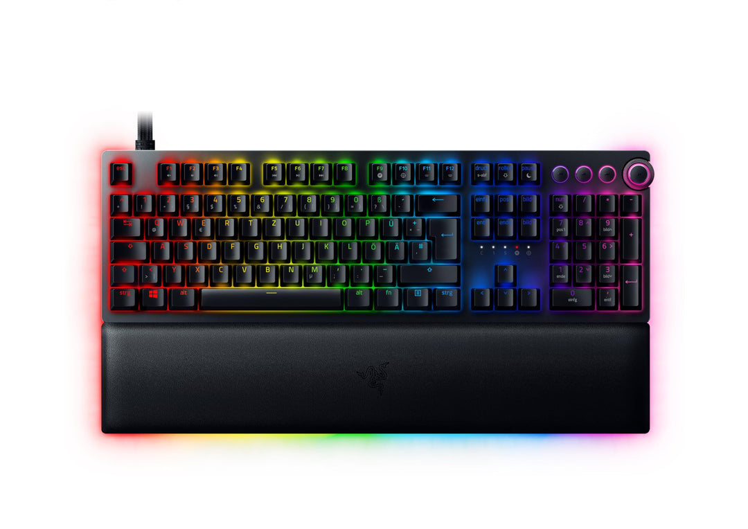 Razer Huntsman V2 (Analog Switch) - Gaming Tastatur mit analogen, opto-mechanischen Schaltern (Handb