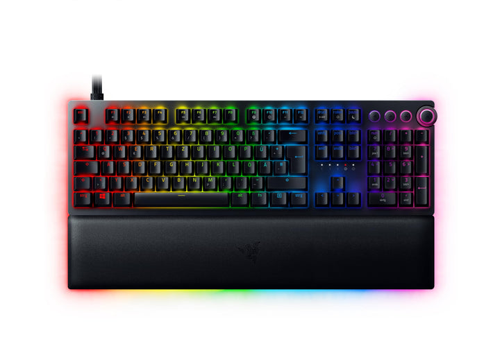 Razer Huntsman V2 (Analog Switch) - Gaming Tastatur mit analogen, opto-mechanischen Schaltern (Handb