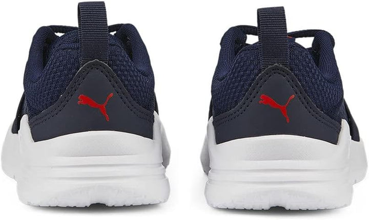 PUMA Unisex Kinder Wired Run Ps Sneaker 34 EU Peacoat, 34 EU Peacoat