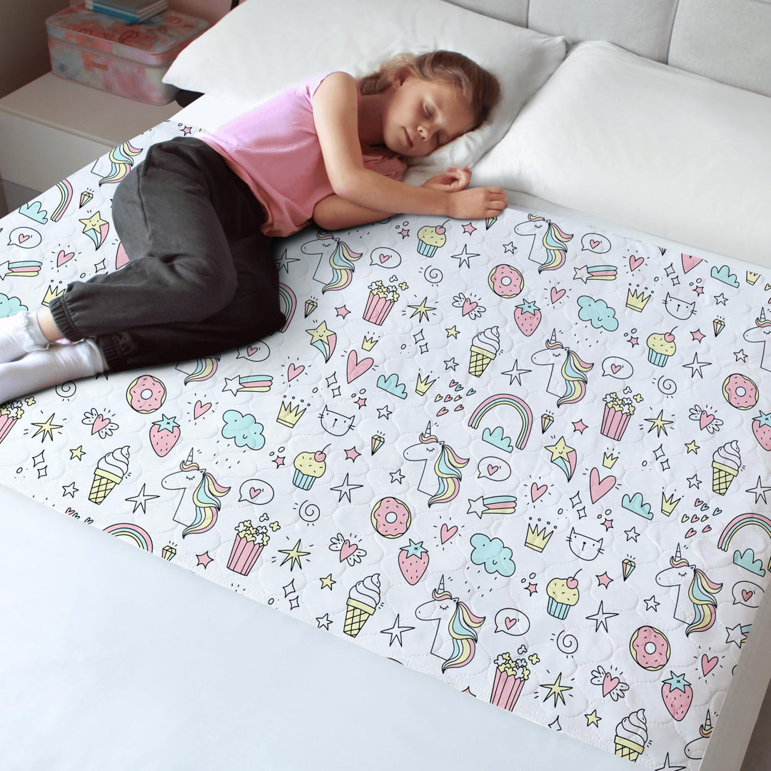 Hygge Sheets® Bettunterlage wasserdicht für Kinder & Jugendliche | passend für Einzel- & Jugendbett