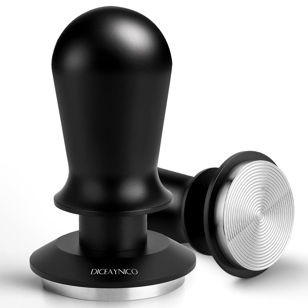 Kaffee-Tamper 53 mm – mit Sound-Feedback, 13,6 kg, federbelasteter Tamper Barista, Espresso-Stampfer