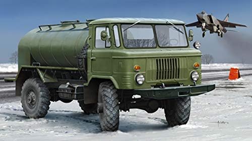 Trumpeter 01018 - Modellbausatz Russian GAZ-66 Oil Truck