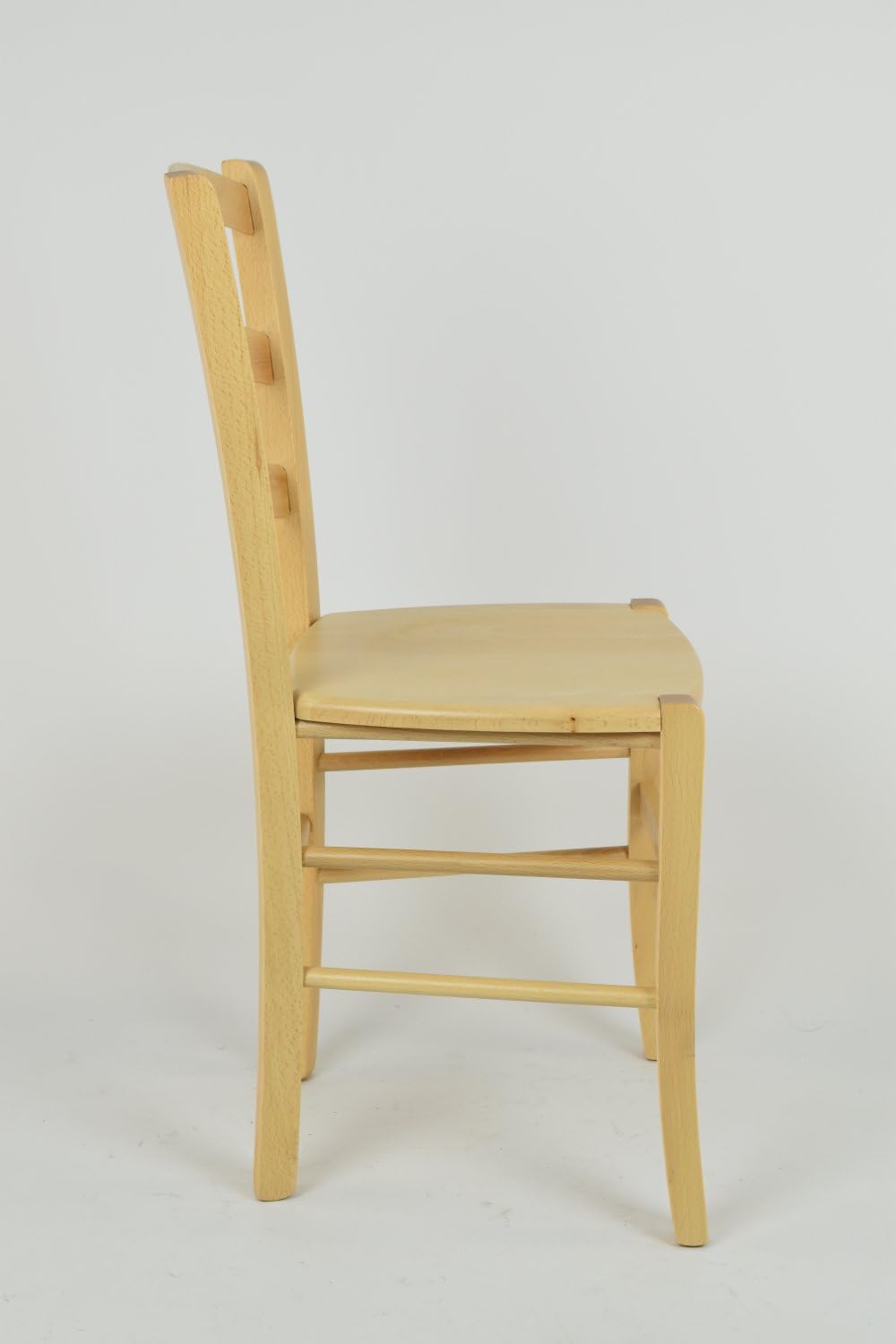 t m c s Tommychairs - Stuhl Venice für Küche und Esszimmer, robuste Struktur aus lackiertem Buchenho