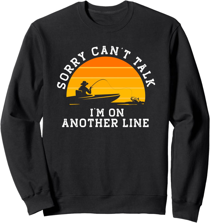 Tut mir leid, ich kann nicht reden, ich bin auf einer Sweatshirt