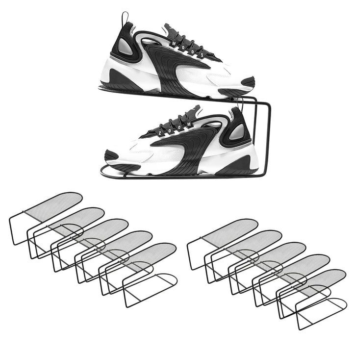 Schuhstapler Platzsparend Schuhorganizer Schuhregal Für Schränke Schuhaufbewahrung Platzsparend Schu