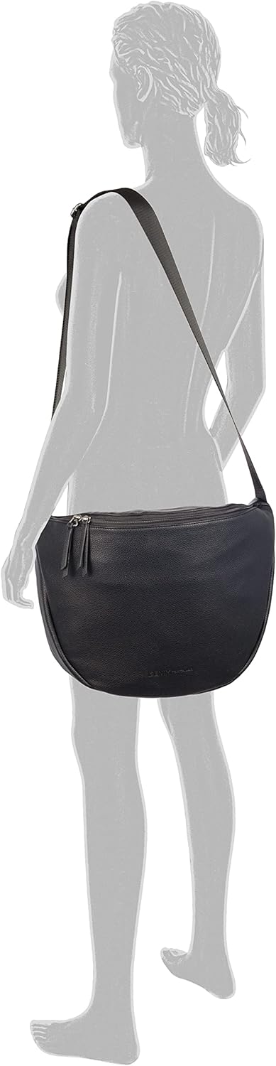 TOM TAILOR DENIM bags Juri Damen Umhängetasche Crossbody Schwarz Einheitsgrösse, Schwarz Einheitsgrö