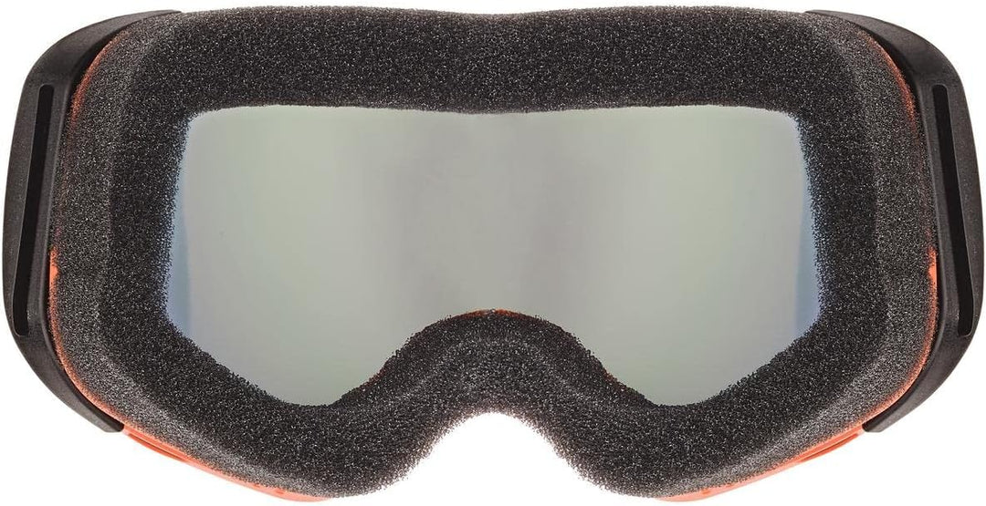 Uvex Unisex Kinder Scribble Fm Sph Skibrille (1er Pack) Einheitsgrösse black/silver-clear, Einheitsg