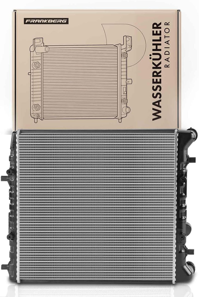 Frankberg Kühler Wasserkühler Motorkühler Schaltgetriebe Kompatibel mit Ibiza III 6L1 1.2L-2.0L 2002