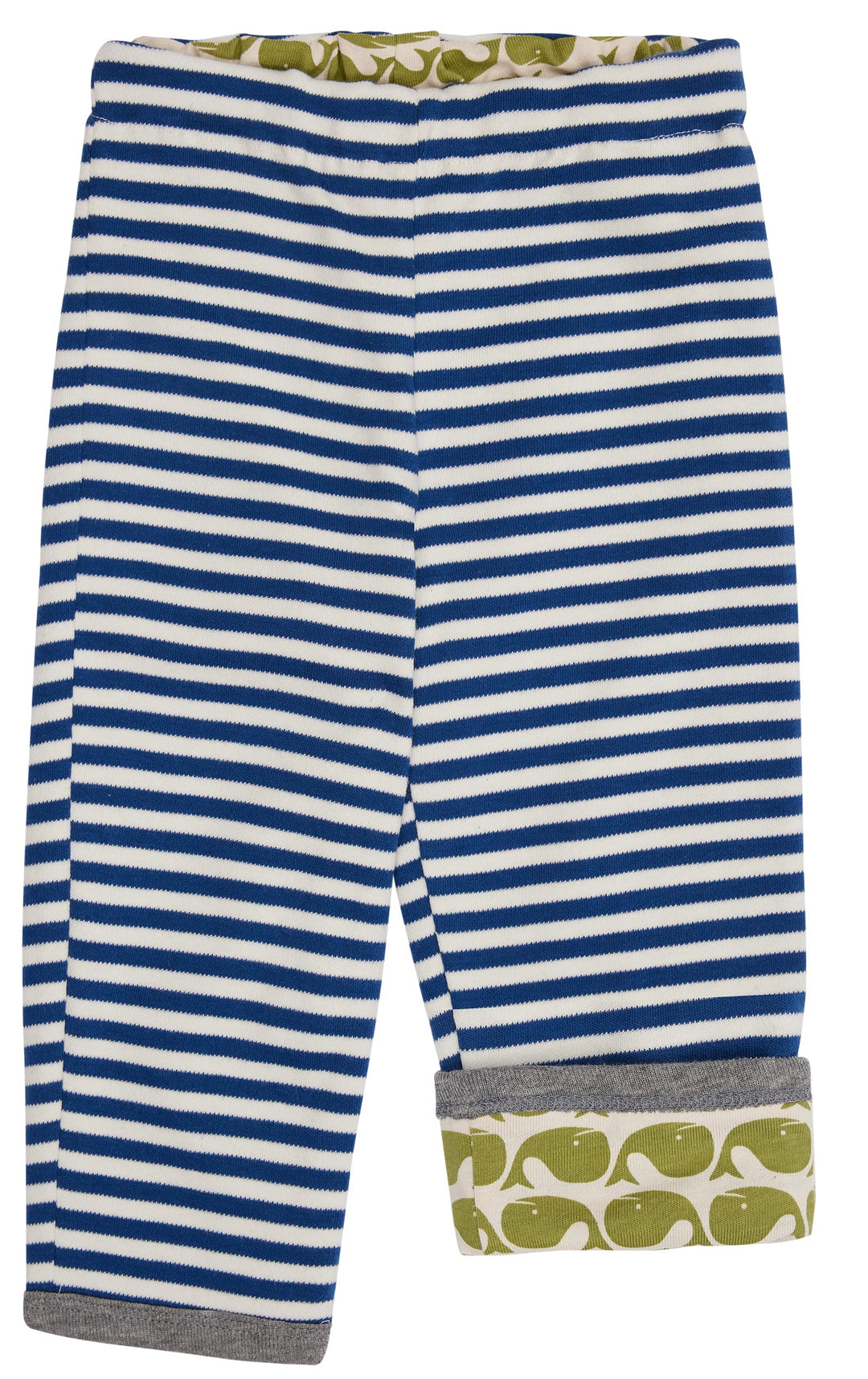 loud + proud Unisex Baby Wendehose, GOTS Zertifiziert Hose 50-56 Ultramarine, 50-56 Ultramarine