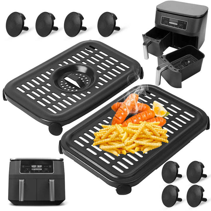 Grillrost für Ninja Foodi AF300EU 6-in-1 7,6-Liter DualZone Heissluftfritteuse – Antihaft-Lebensmitt