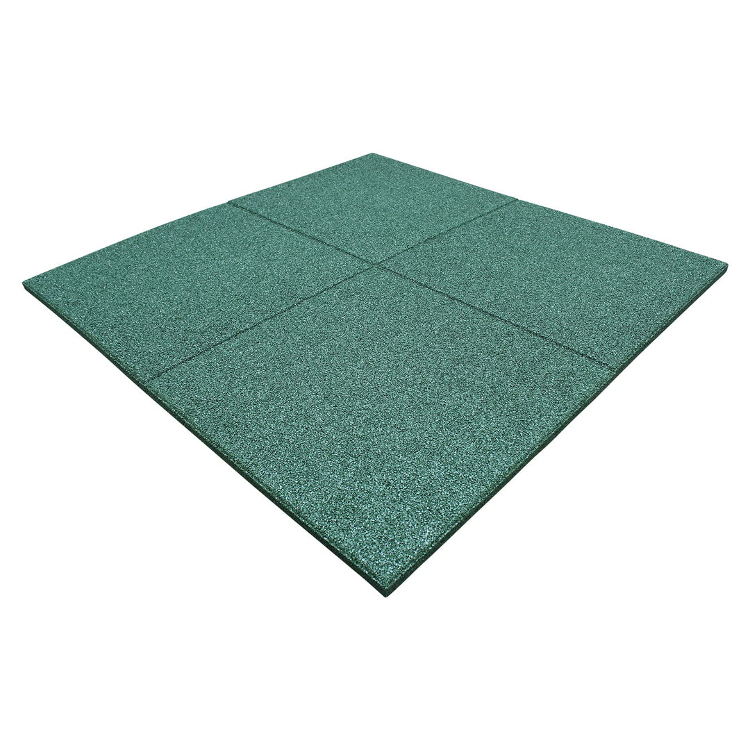 1m² Grün 50x50x4cm Fallschutzmatten Sportmatten Spielplatzmatten Indoor Outdoor Fitness