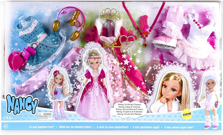 Nancy - Kleider pack 3 Wishes (Famosa 700014657), 3 Wishe